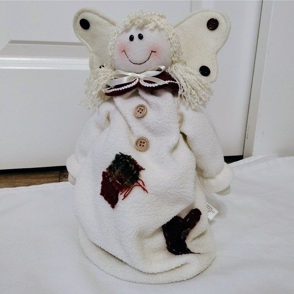 Snow Angel Fabric Standing Home Decor - Picture 4 of 6